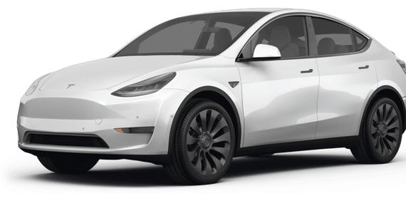 TESLA MODEL Y 2022 7SAYGDEFXNF460295 image